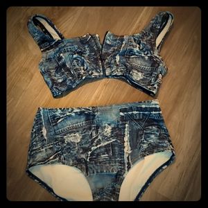 High Waisted Binkini Swimsuit